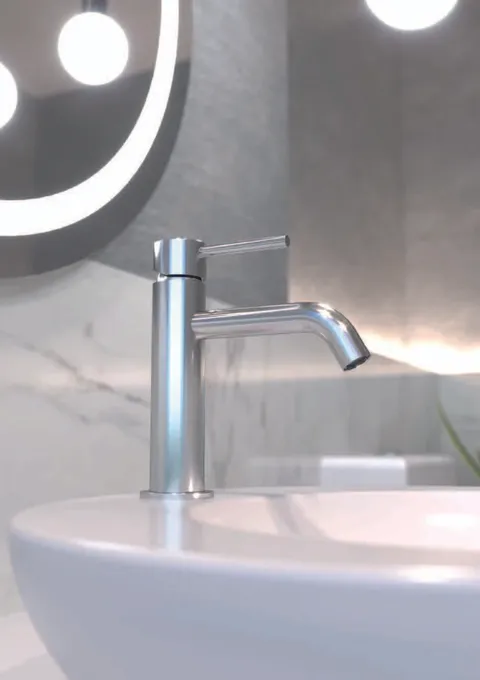 Monomando para lavabo Sirio · serie Sirio · cromo